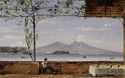 Seaside Terrace near Naples Johann Jakob Ulrich